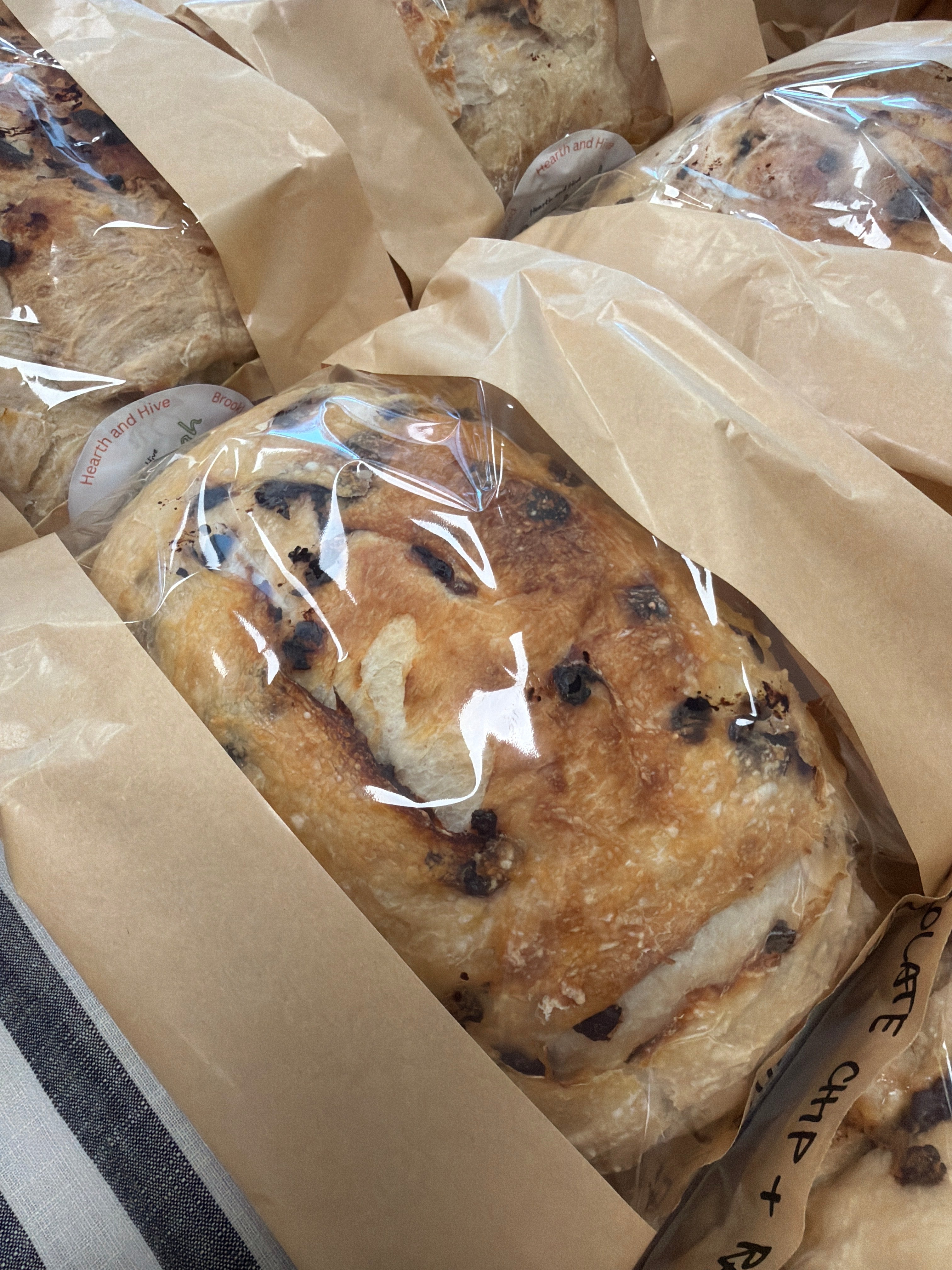 Chocolate Chip Sourdough Loaf